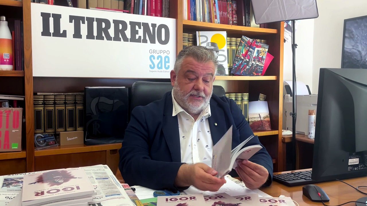 Il nostro libro su Igor Protti, il direttore Cristiano Marcacci: "Un bellissimo lavoro, che diamo ai lettori in omaggio"