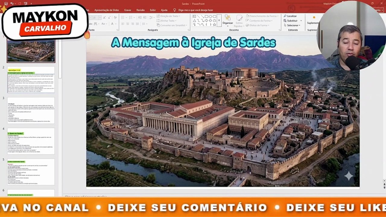 A Mensagem à Igreja de Sardes _ A Igreja que Parecia Viva, Mas Estava Morta _ Apocalipse 3_1-6