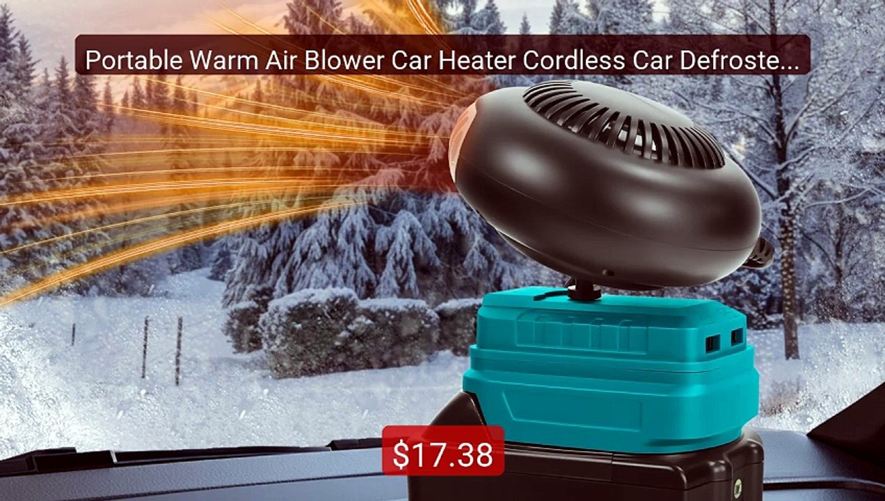 Portable Warm Air Blower Car Heater Cordless Car Defroster ... -- Top Pick 2026 | Unbeatable Price!