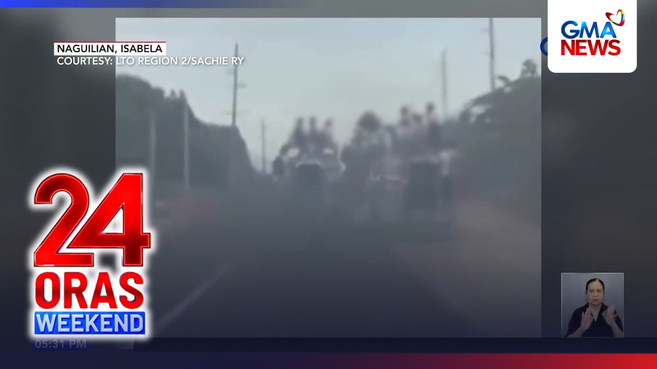 2 jeepney sa Isabela, pinagpapaliwanag dahil tila nagkarerahan | 24 Oras Weekend