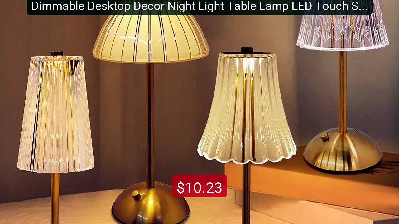 Dimmable Desktop Decor Night Light Table Lamp LED Touch Sensor... -- Best Buy 2026 | Great Quality!