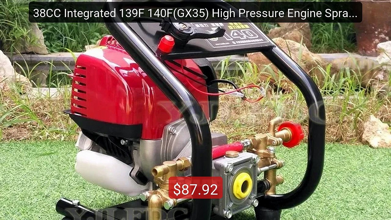38CC Integrated 139F 140F(GX35) High Pressure Engine Sprayer/F... -- Hot Deal 2026 | Limited Offer!
