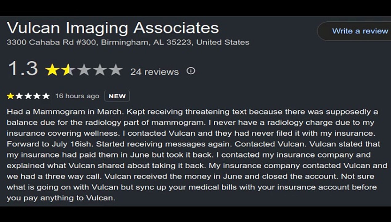 Patient Shuts Down ANOTHER Vulcan Imaging Double Billing Attempt In 3 Way Call With Insurance Co.