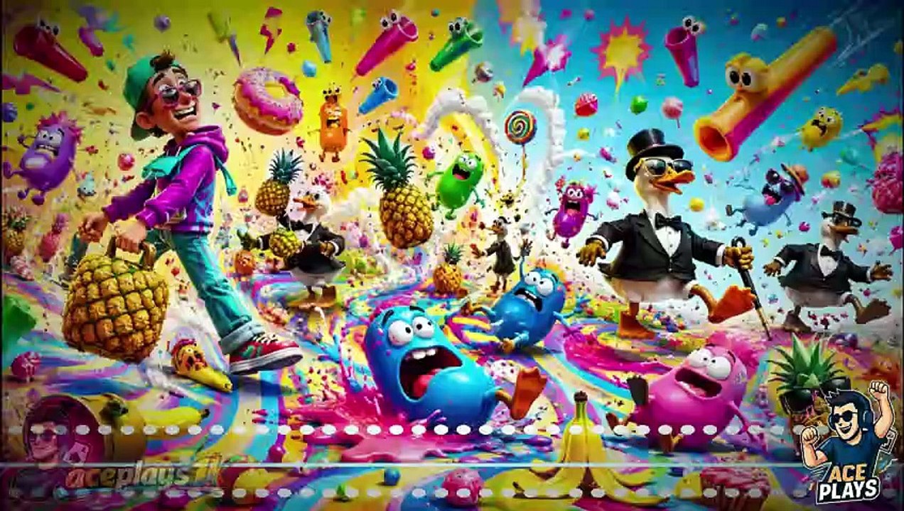 Bada Bing Bop Banana Rap! Hyper Goofy Cartoon Comedy Banger 😂
