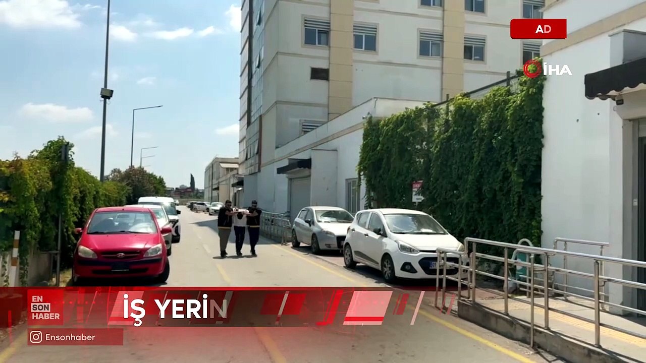 Adana'da kadın kılığına girip iş yerine kurşun yağdıran şüpheli tutuklandı