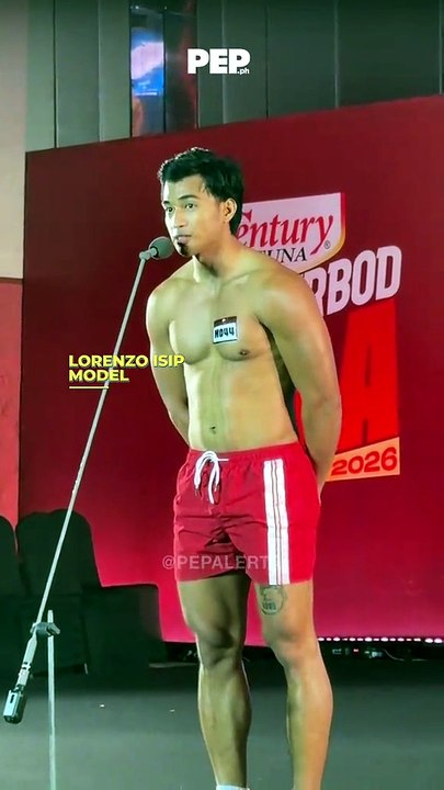Lorenzo Isip | Century Tuna Superebod Era 2026 | PEP Coverage #shorts