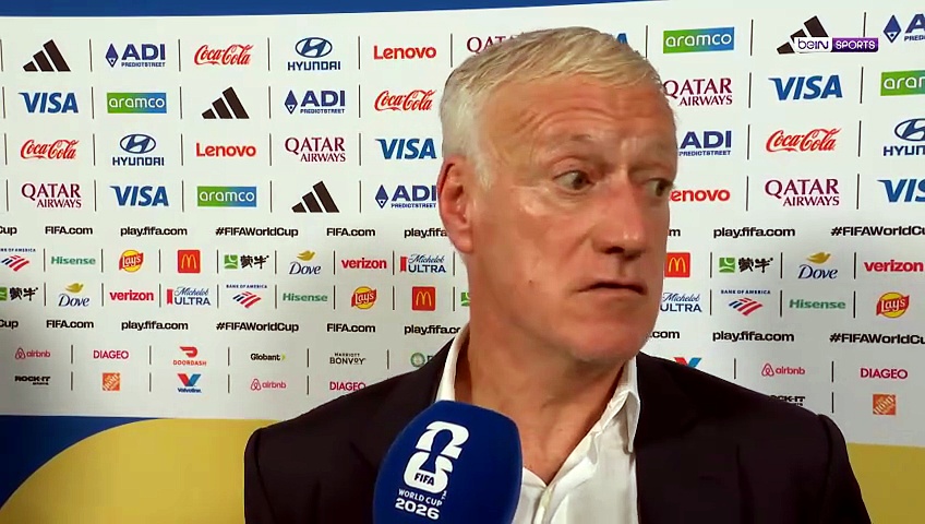 Coupe du monde 2026 : Deschamps : "On n'a pas le droit de faire ça"