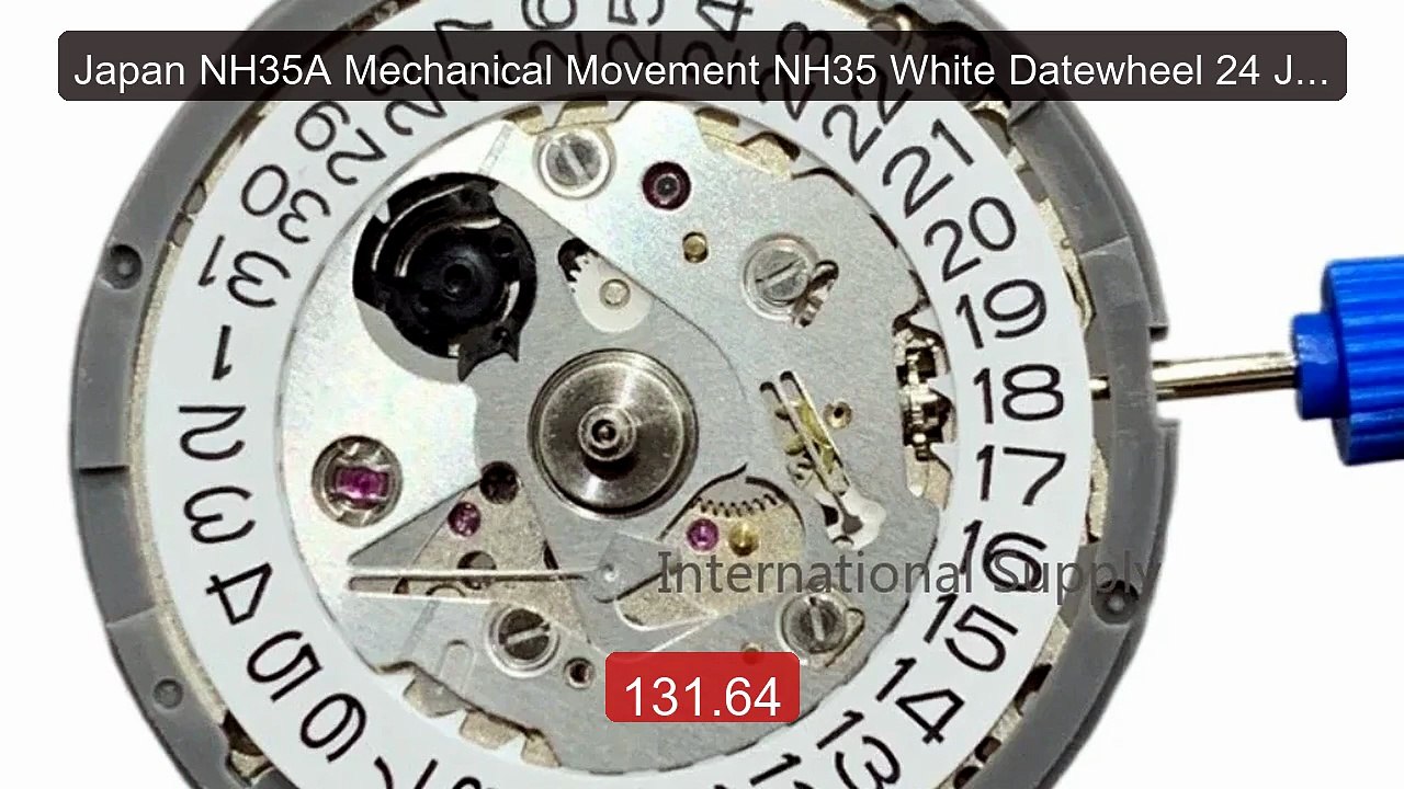Japan NH35A Mechanical Movement NH35 White Datewheel 24 Jew... -- Top Pick 2026 | Unbeatable Price!
