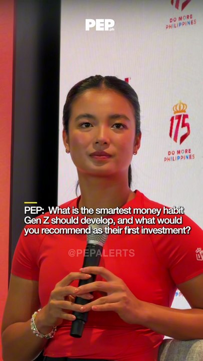 Alex Eala on Smart Money Habits | #PEPInterviews
