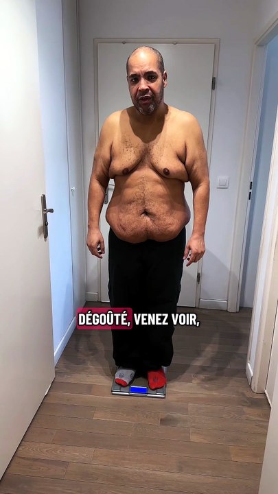Je me pèse,  je suis déçu 😳
