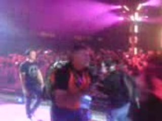 Unighted entrée de Tiesto