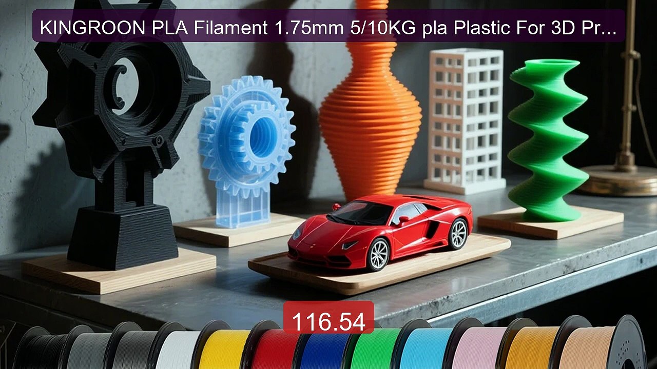 KINGROON PLA Filament 1.75mm 5/10KG pla Plastic For 3D Printer, Sta... -- Top Rated 2026 | Buy Now!