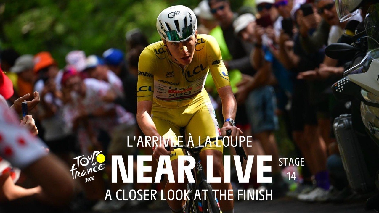 A closer look at the finish - Stage 14