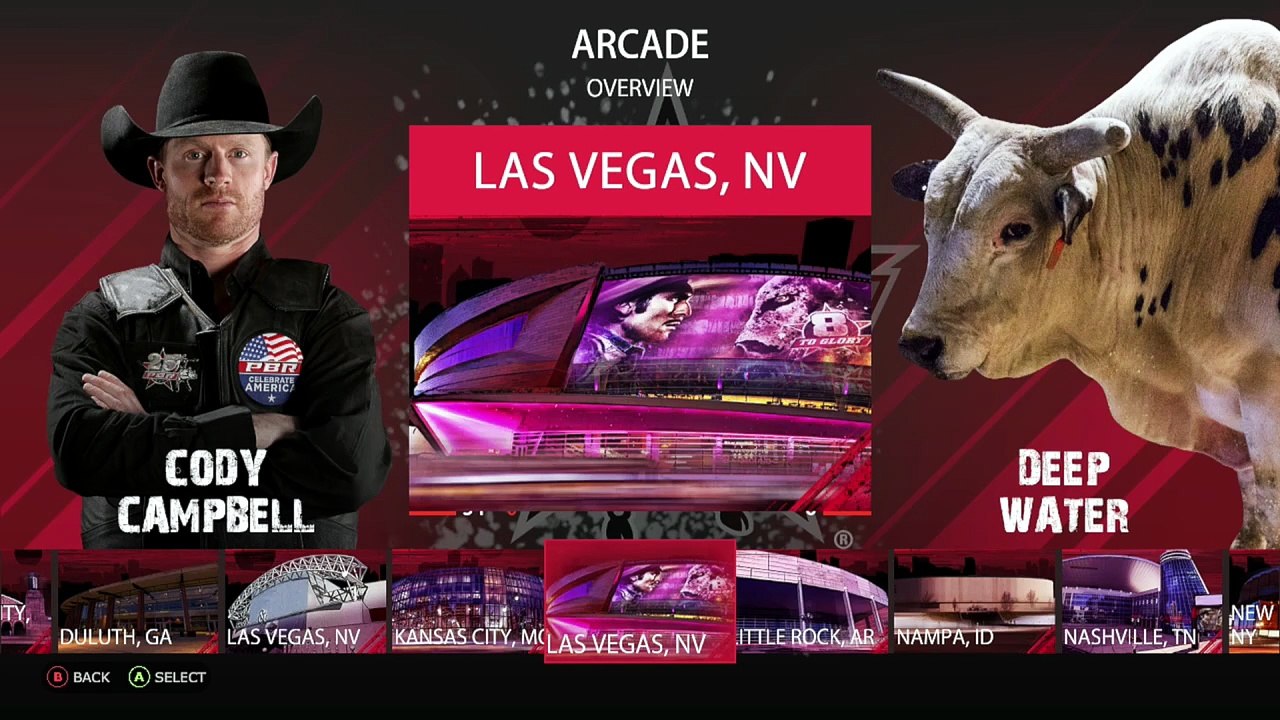 Riding A Bull (8 To Glory - The Official Game Of The PBR)