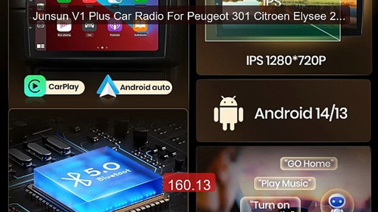 Junsun V1 Plus Car Radio For Peugeot 301 Citroen Elysee 2013 - 201... -- Best Deal 2026 | Shop Now!