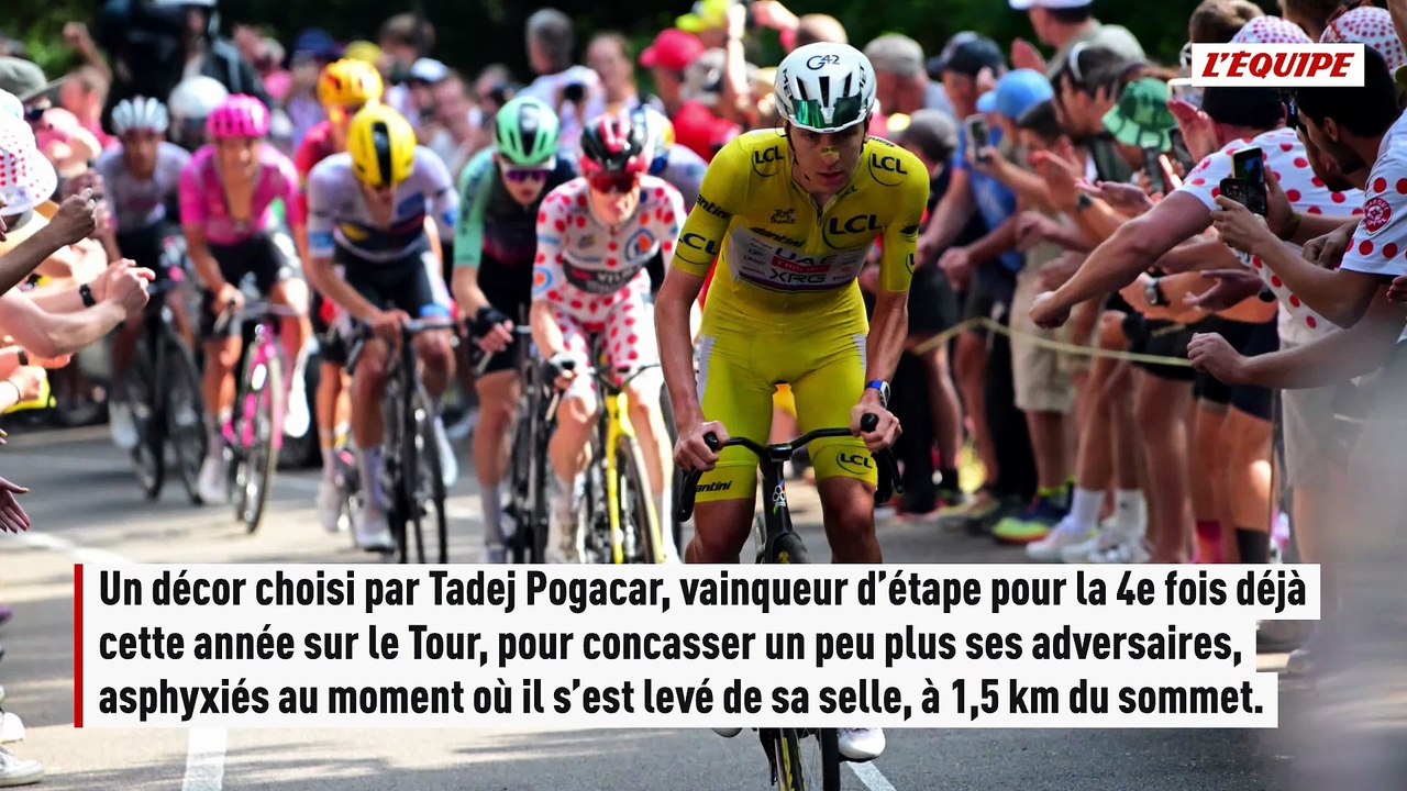 Déjà une quatrième victoire d'étape : Pogacar poursuit sa moisson sur la 14e étape du Tour de France, Seixas résiste à Vingegaard et prend la 4e place au général - Cyclisme - Tour de France