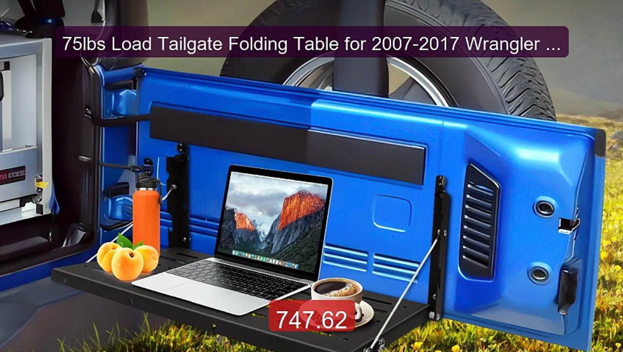 75lbs Load Tailgate Folding Table for 2007-2017 Wrangler JK 2/4 Do... -- Best Deal 2026 | Shop Now!