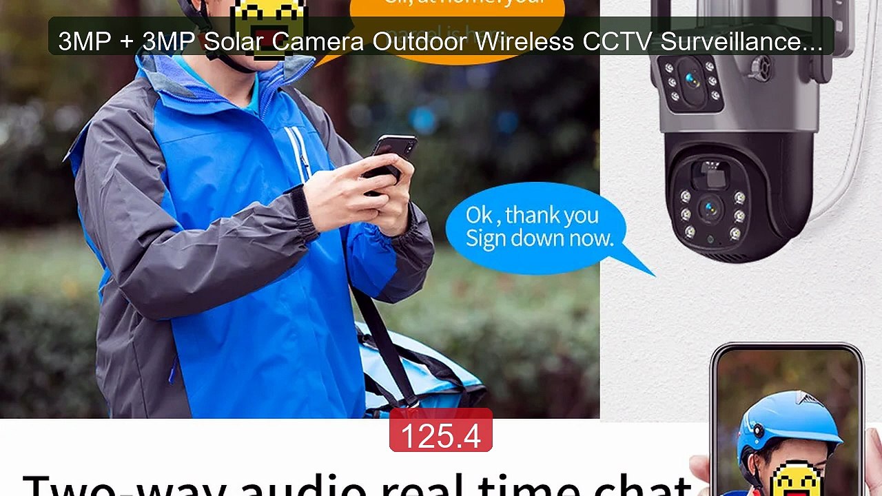 3MP + 3MP Solar Camera Outdoor Wireless CCTV Surveillance C... -- Top Pick 2026 | Unbeatable Price!