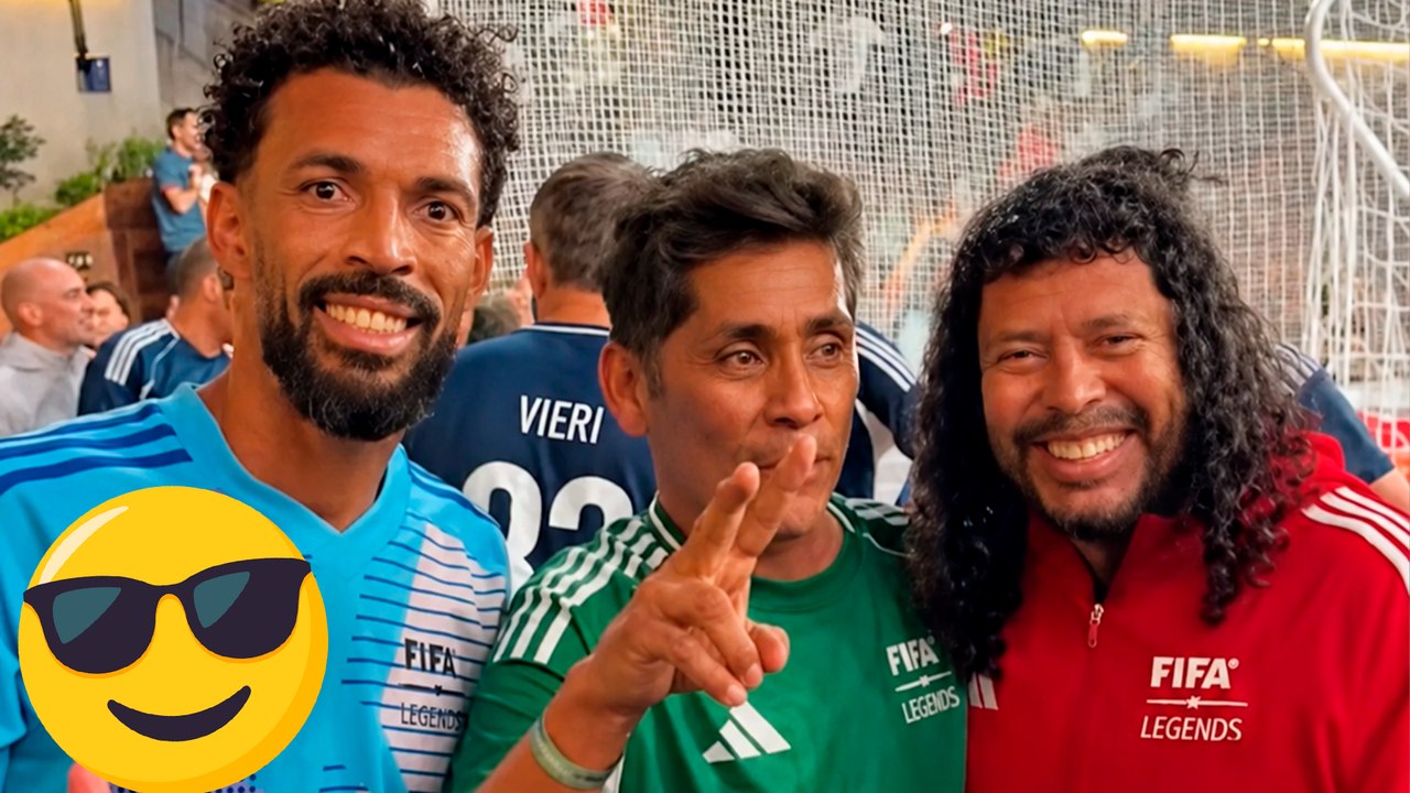 Mundial 2026: Histórico encuentro entre Jorge Campos, René Higuita y Vozinha para el FIFA Legends