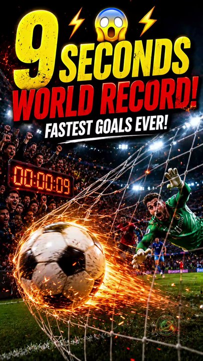 Fastest Goal in Football History | Incredible Football Record