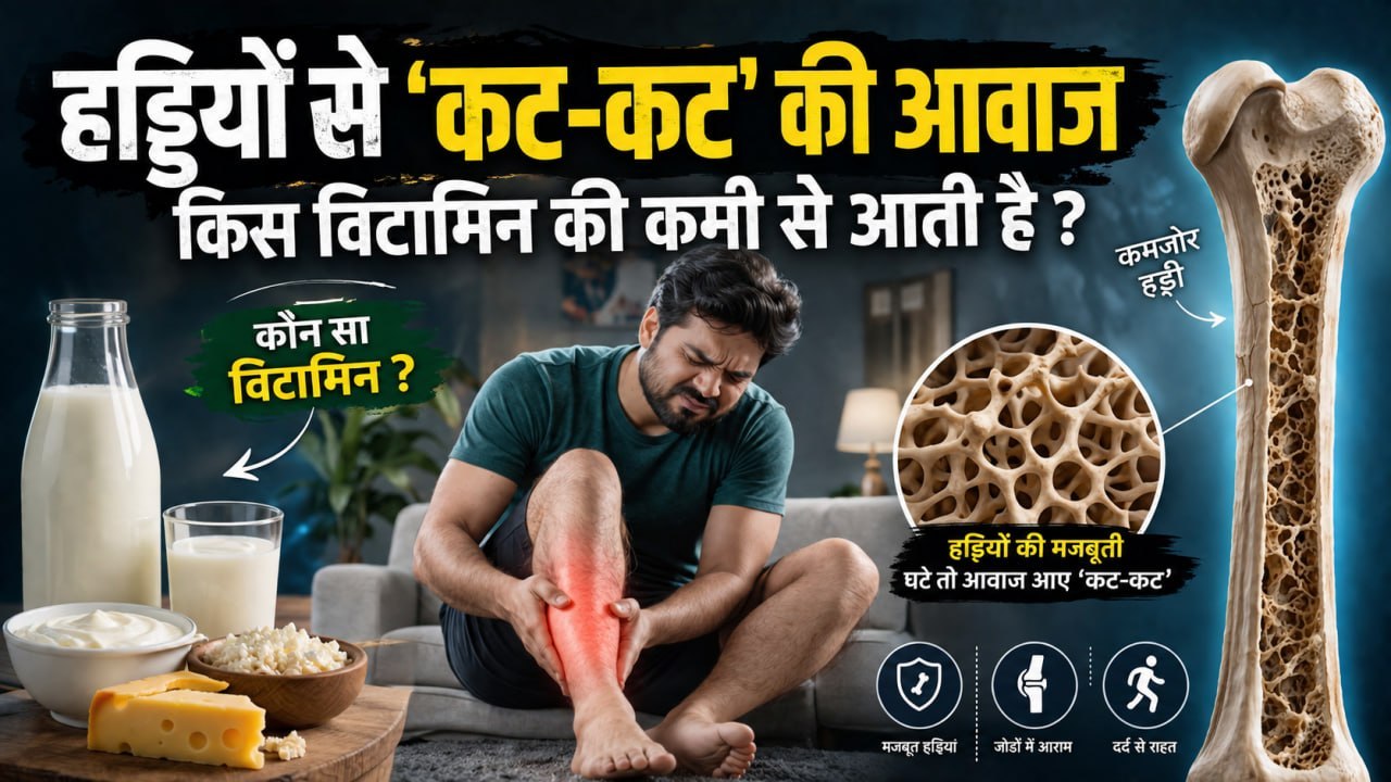 हड्डियों से क्यों आती है 'कट-कट' की आवाज? भूलकर भी न करें ये बड़ी गलती! Vitamin D Deficiency