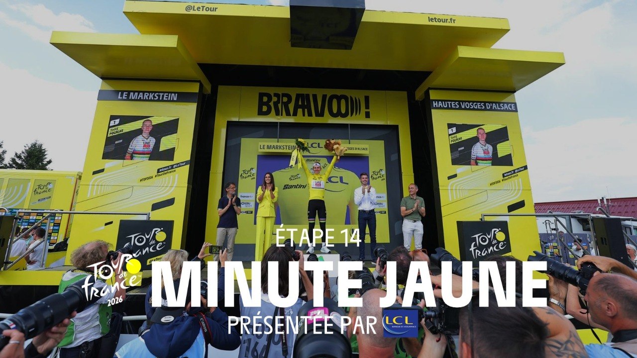 Tour de France 2026 - Stage 14 Minute maillot Jaune LCL