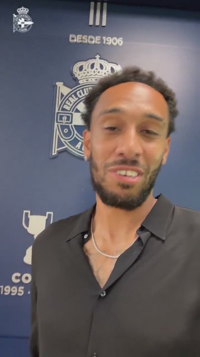 Aubameyang ya es jugador del Deportivo de la Coruña