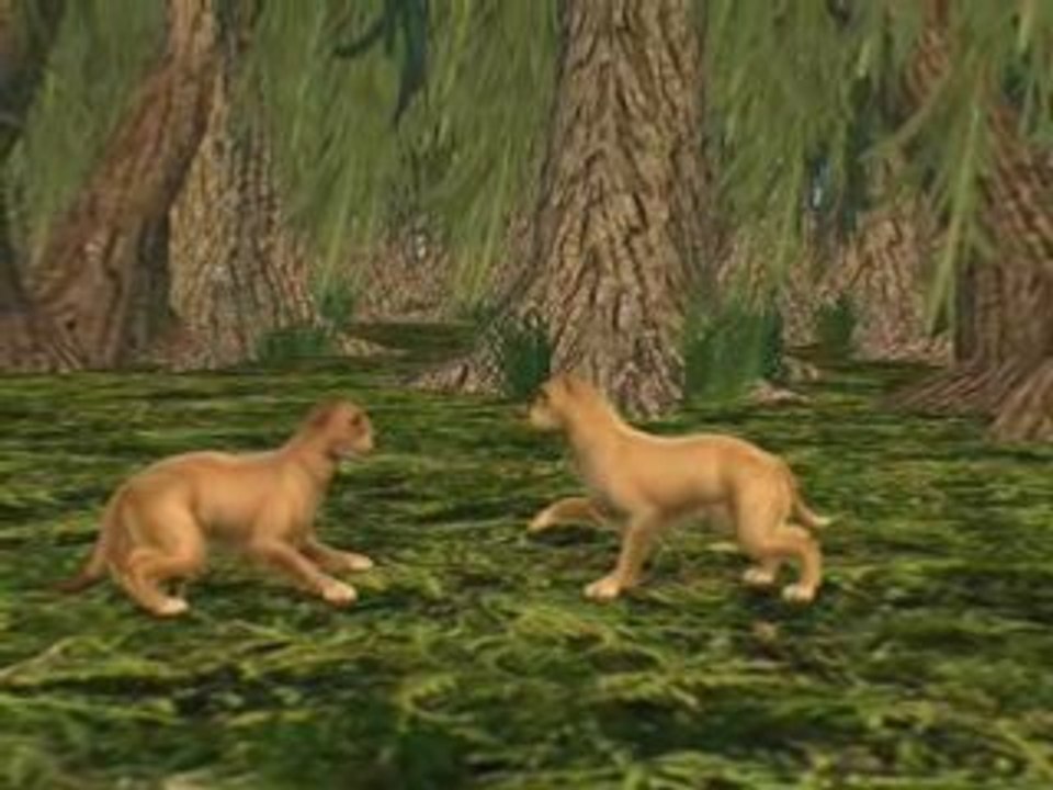 Le roi lion (sims 2) - l'amour brille sous les étoiles