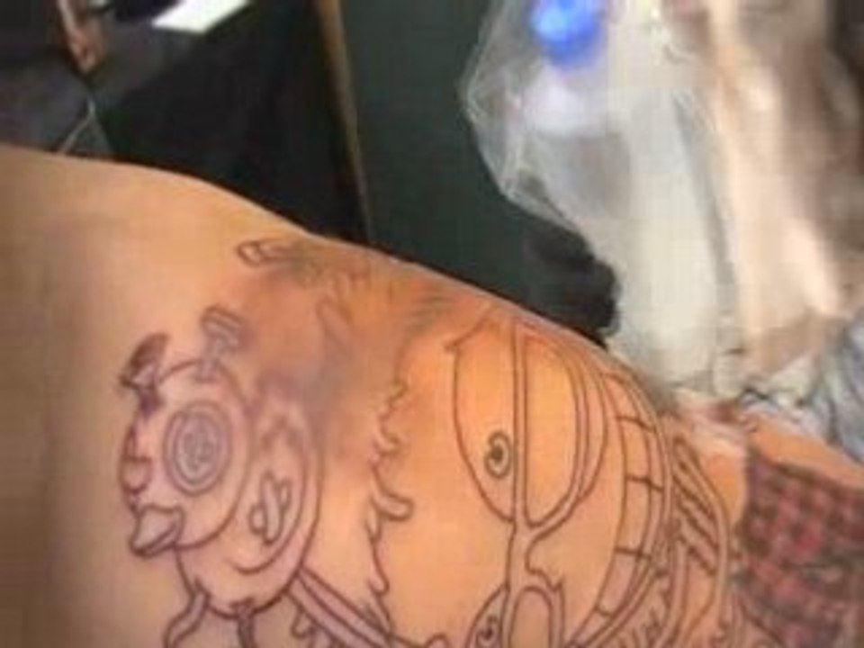 Olivier de glamort me tattoo au tattoo art fest 2008