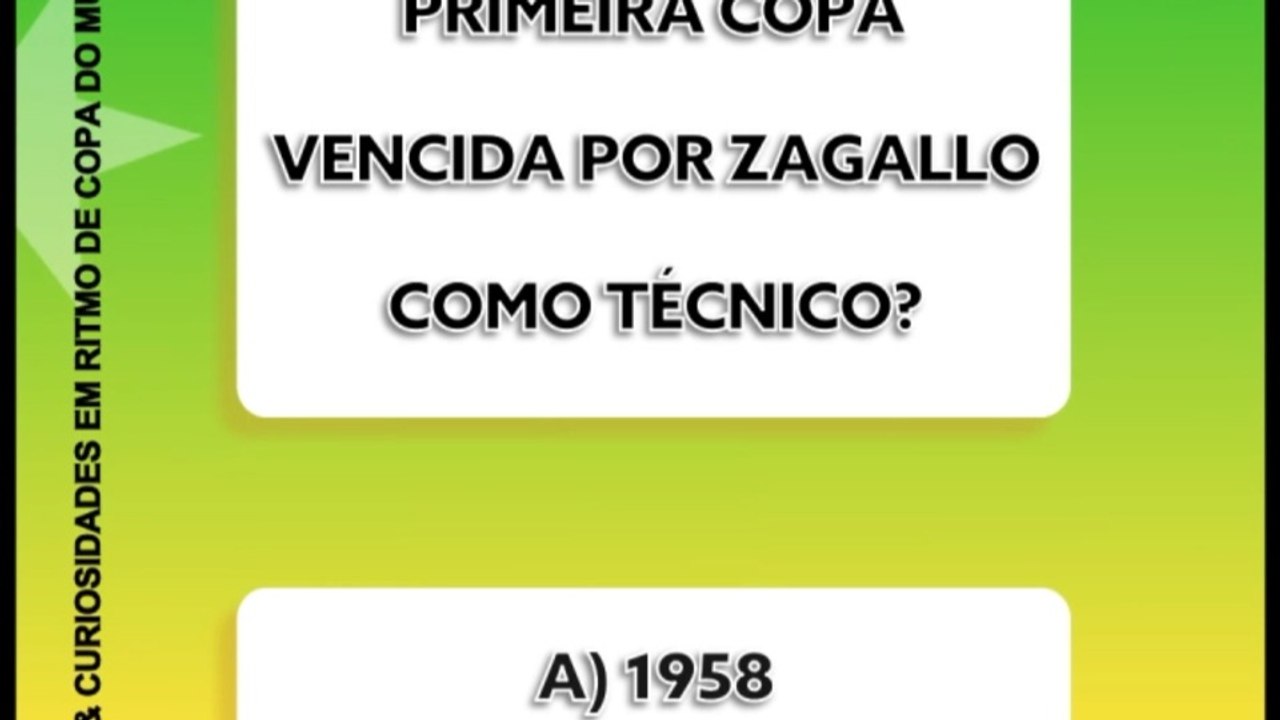 Quiz 32 - BRASIL RUMO AO HEXA!