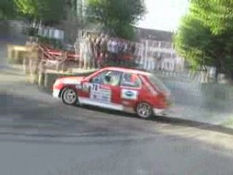 Rallye rouergue ES 10 2008 moyrazes (spectacle,glisse)part2