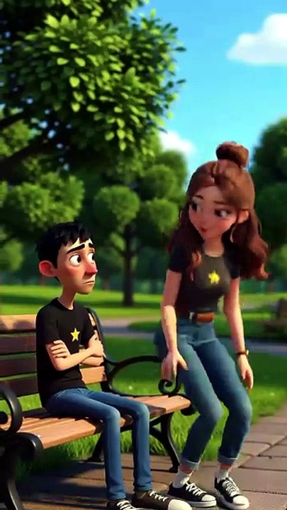 Mira Meets Milo | Cute 3D Friendship Cartoon