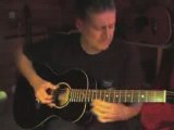 Thumpin' the blues - acoustic blues guitar instrumental