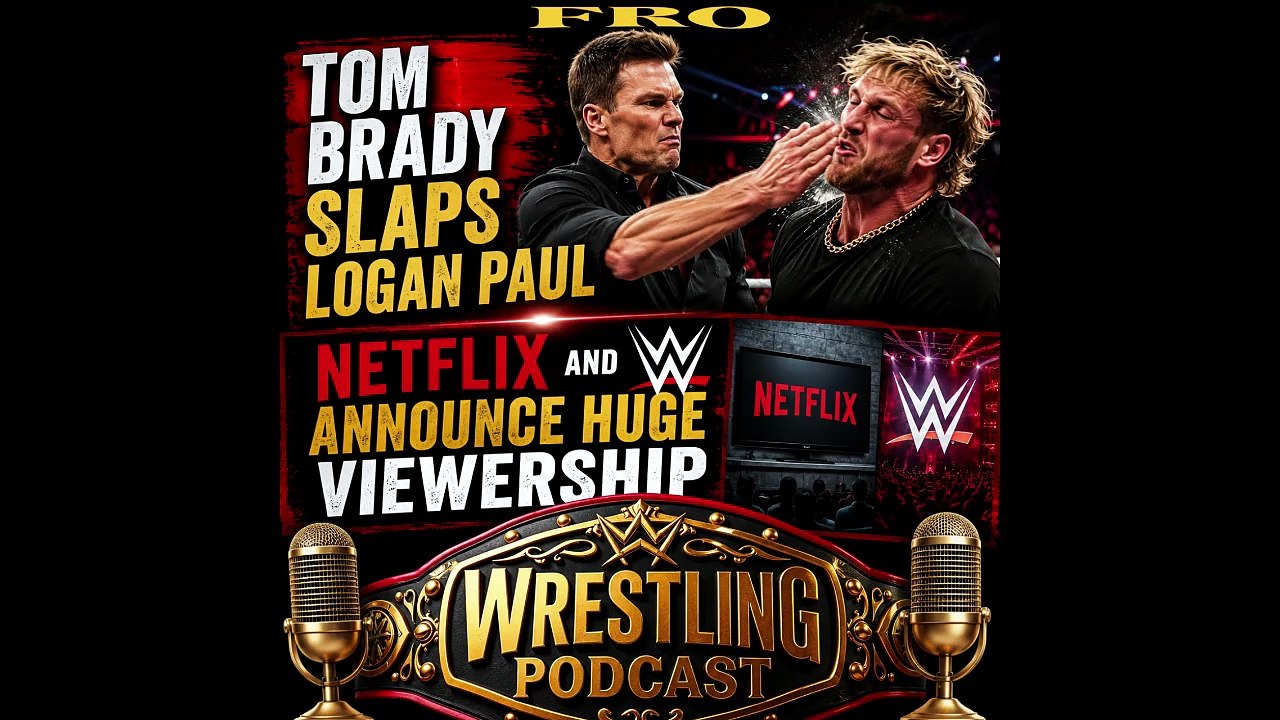 Tom Brady Slaps Logan Paul - Netflix and WWE Announce HUGE Viewership
