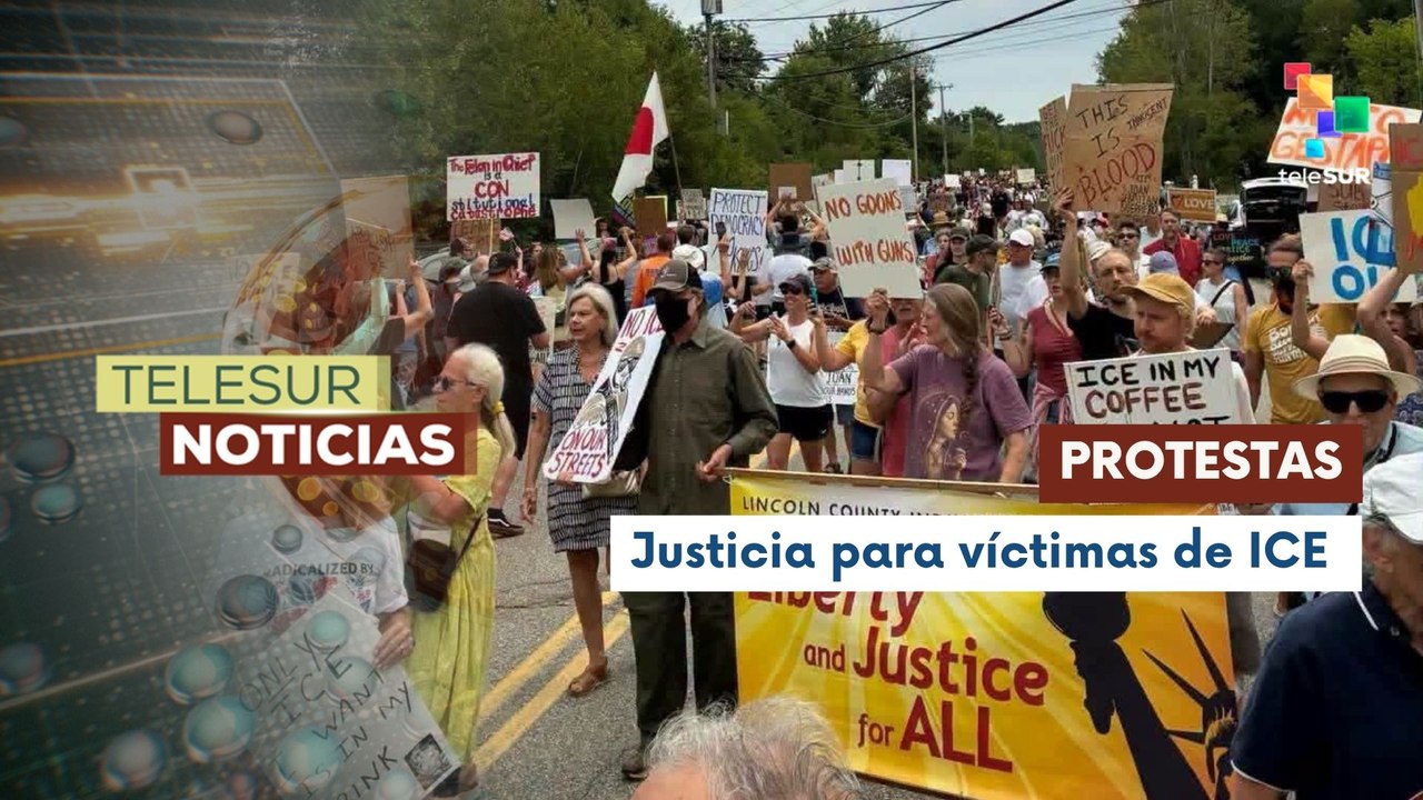 Movilizaciones en EE.UU. exigen fin de las redadas del ICE
