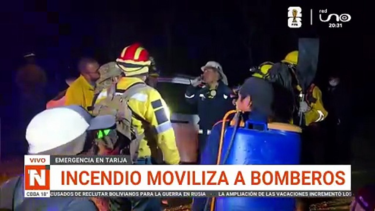 INCENDIO EN TARIJA