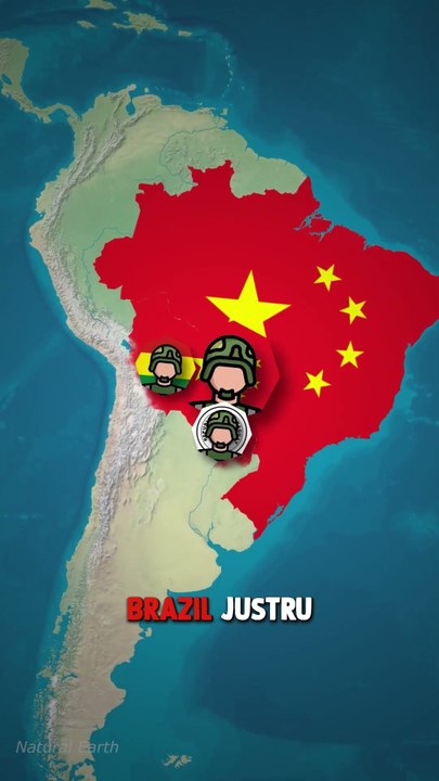 Bagaimana jika Brasil dan Cina bertukar tempat?