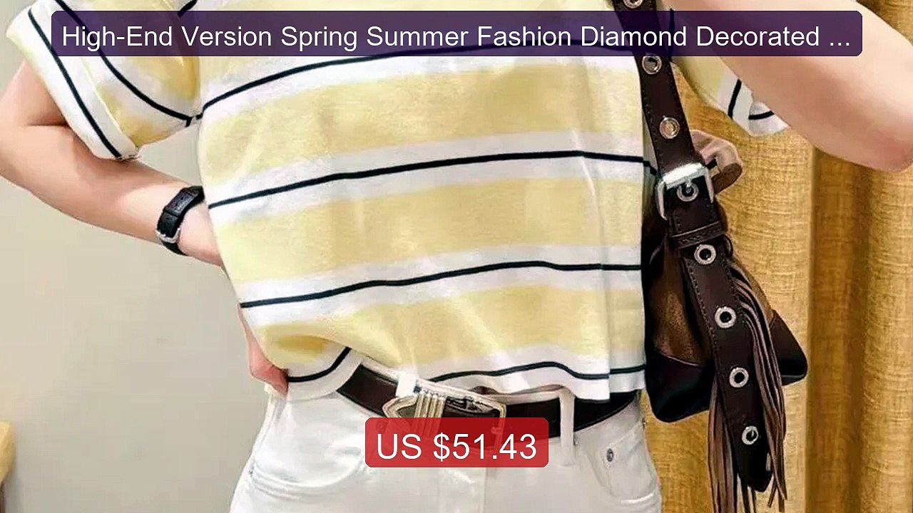 High-End Version Spring Summer Fashion Diamond Decorated Coll... -- Amazing Value 2026 | Must Have!