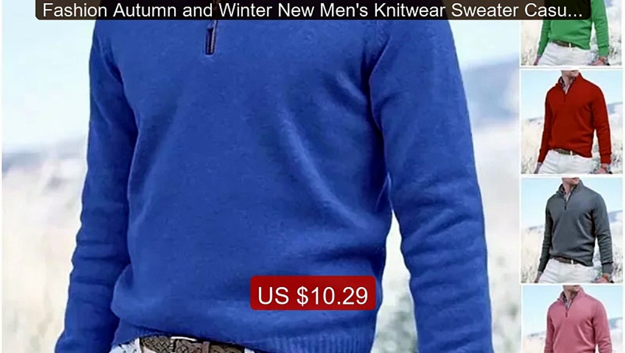 Fashion Autumn and Winter New Men's Knitwear Sweater Casual W... -- Amazing Value 2026 | Must Have!