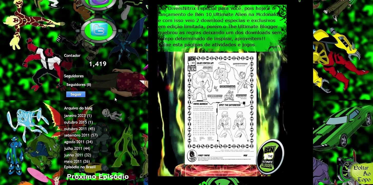 136 - DiversNitrix Especial- Páginas de Atividades e Jogos - 136ª Post