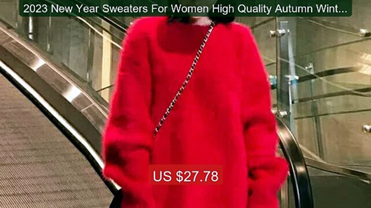 2023 New Year Sweaters For Women High Quality Autumn Winter Mo... -- Hot Deal 2026 | Limited Offer!