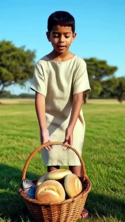 🙏 Jesús Multiplica los Alimentos | El Milagro que Transformó Miles de Vidas | Historia Bíblica Completa