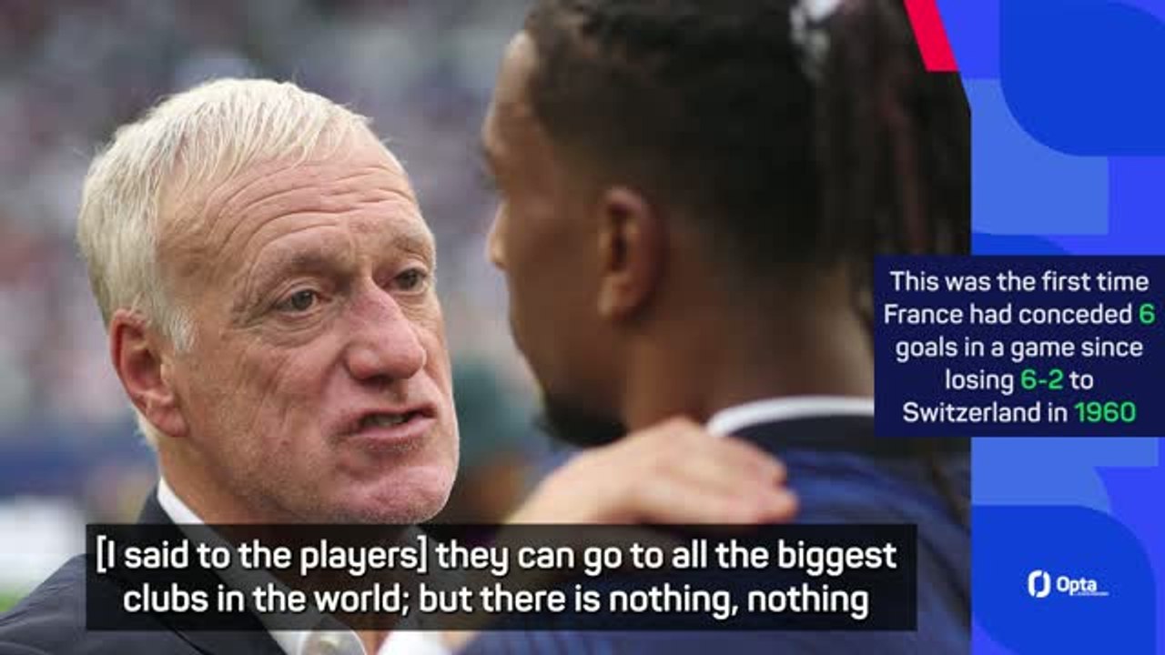 Emotions in evidence as Deschamps bows out in crazy third place game