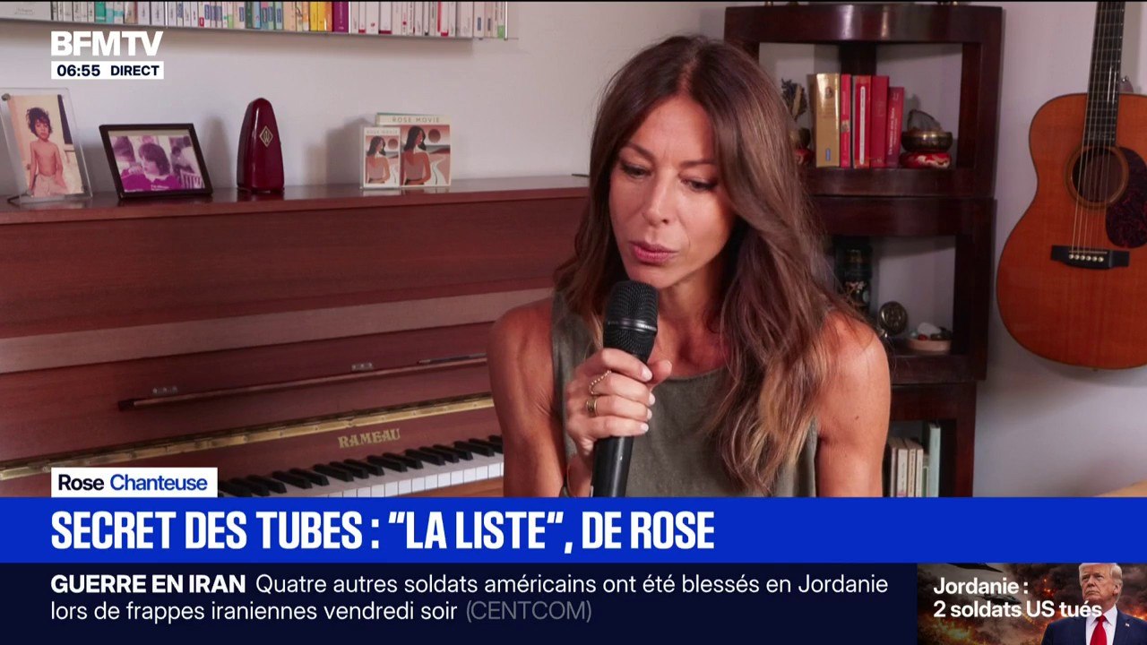 "La liste", de Rose: l'histoire d’un moment triste transformé en tube