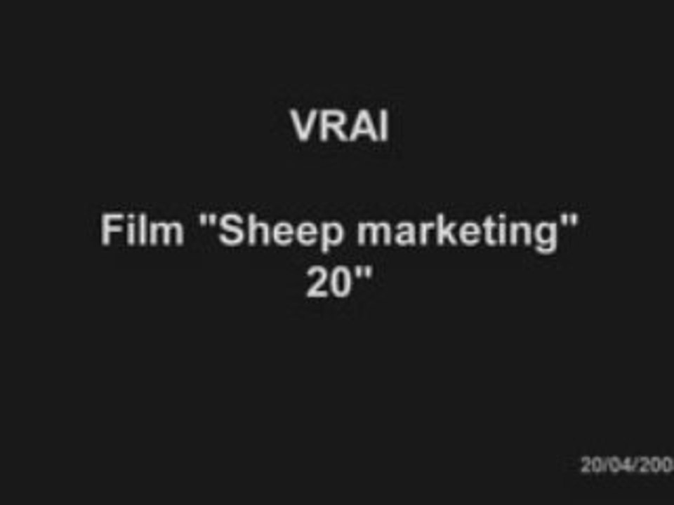 VRAI - Le Sheep Marketing
