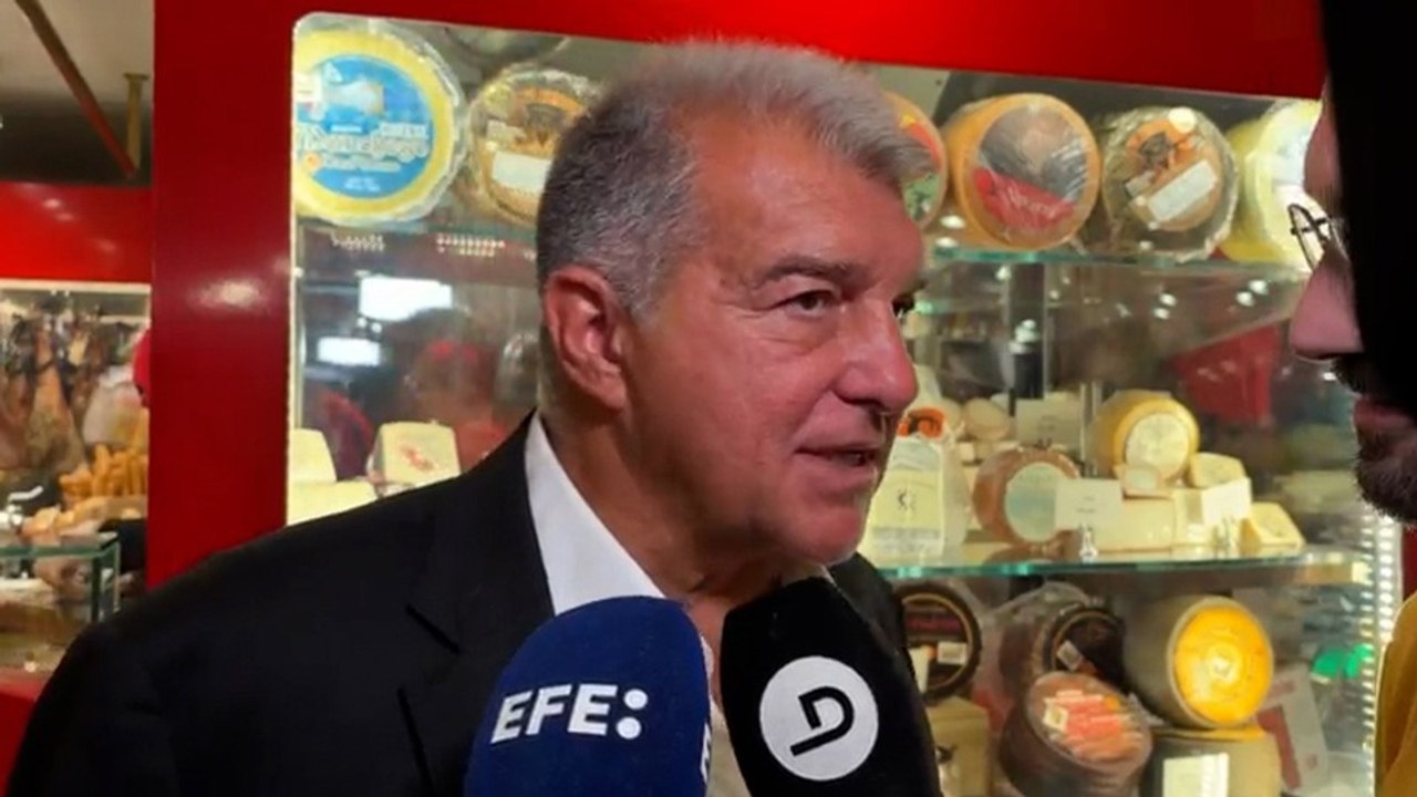 Laporta: "Las sensaciones son muy buenas, de que España va a ganar"