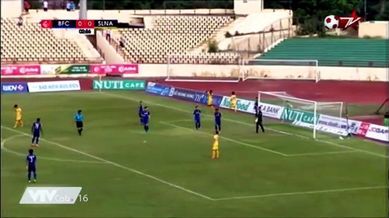 Becamex Bình Dương 1-2 Sông Lam Nghệ An - Goals and Highlights (17/6/2018) | VTVcab 16 - Bóng Đá TV