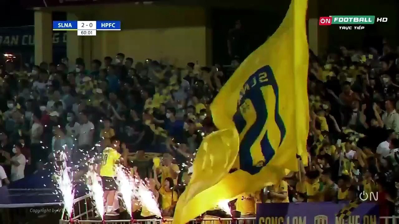 Sông Lam Nghệ An 3-0 Hải Phòng - Goals and Highlights (23/7/2022) | VTVcab 16 - On Football