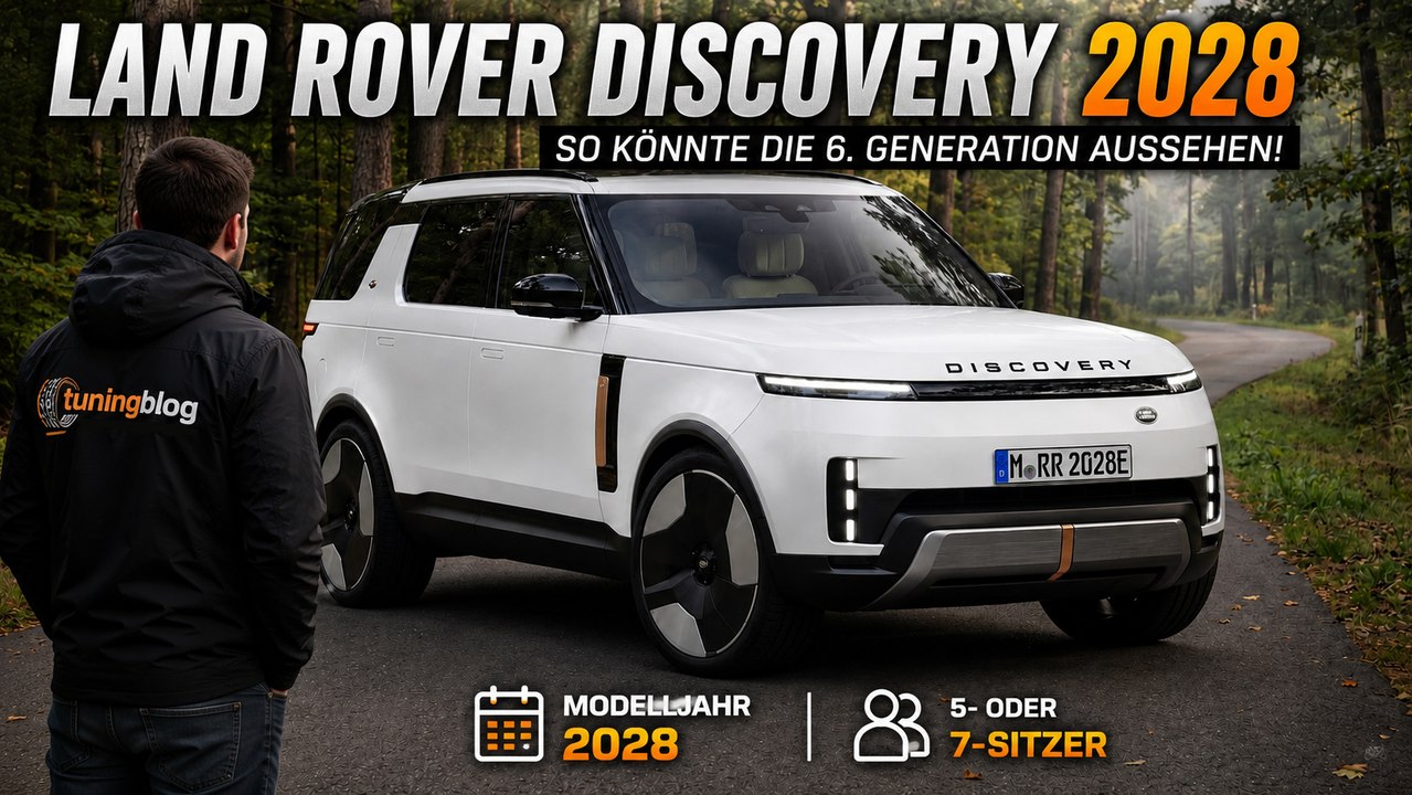 Land Rover Discovery 2028: Erste Vision des möglichen Nachfolgers