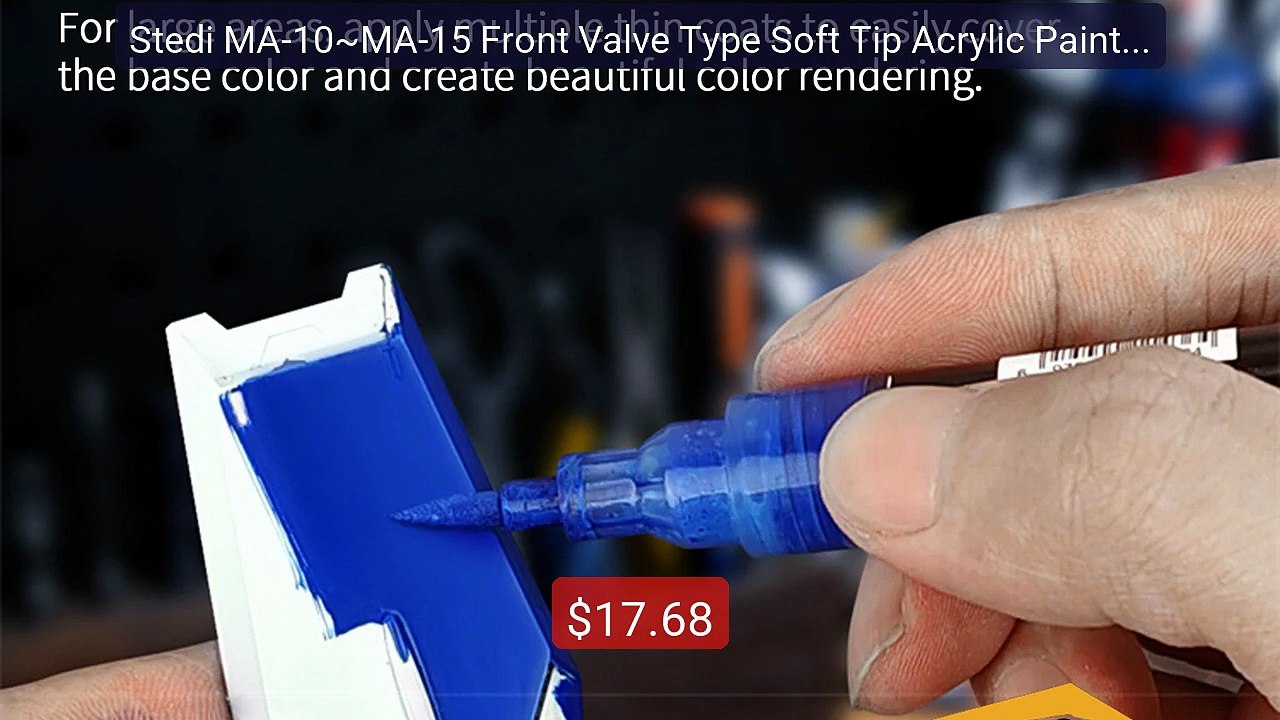 Stedi MA-10~MA-15 Front Valve Type Soft Tip Acrylic Paint Mark... -- Best Buy 2026 | Great Quality!